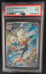 PSA 9 MINT Raboot 147/142 Stellar Crown Pokemon Graded Card